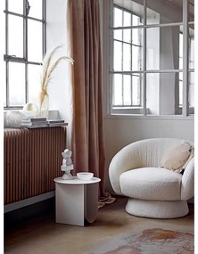 Бял фотьойл Ted - Bloomingville