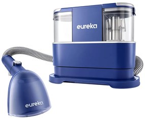 Прахосмукачка за петна Eureka NEY100, 400W, 12.5 kPa, За сухо и мокро почистване, Капацитет чиста и мръсна вода 1.5л/0.8л, Син