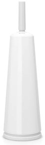 Четка за тоалетна Brabantia ReNew 107892, 42 см, Дискретен дизайн, Бял