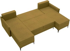 Ъглов диван Leon U-Gkri