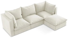 Бежов ъглов диван (десен ъгъл) Manao – Makamii