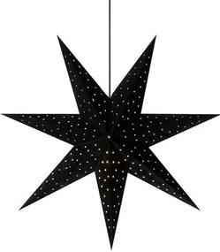 Черна висяща коледна светлинна украса Clara – Markslöjd