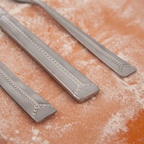 Прибори за хранене от неръждаема стомана в сребрист цвят 24 бр. Bright – Orion