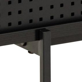 Черна маса за телевизор от декор от ясен 180x44,5 cm Angus – Actona