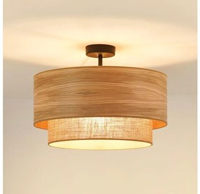 Brilagi - Плафон MONTANA BOHO 1xE27/15W/230V, Ø 45 см, кафяв