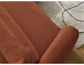 Оранжев ъглов диван Aden – Bobochic Paris