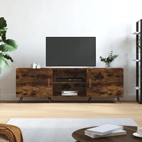 829073 vidaXL ТB шкаф, опушен дъб, 150x30x50 см, инженерно дърво