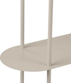 Бежов метален стелаж 118x97x31 cm Rieti – House Nordic