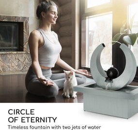 Blumfeldt Eterna, градински фонтан, външно/вътрешно, 12 W помпа, 10 m кабел, поцинкована