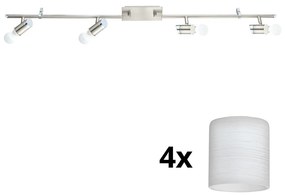 Eglo - LED Спот MY CHOICE 4xE14/4W/230V  хром/бял