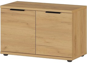 Шкаф за обувки в дъбов декор с пейка Fremont - Germania