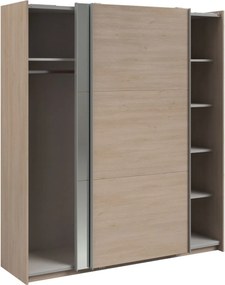 Гардероб Lynch plus с плъзгащи врати-Дърво - Дължина: 180 см