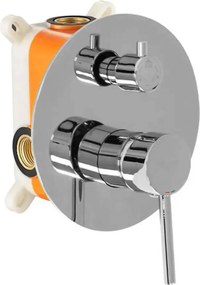 ДУШ СИСТЕМА за вграждане Rea Lungo Chrome + BOX