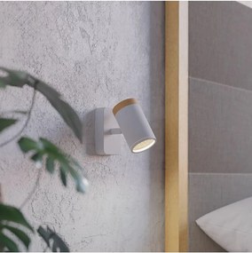 Eglo 300003 - Стенно точково осветително тяло за баня CONSUMA 1xGU10/3W/230V IP44 бяло/бежово