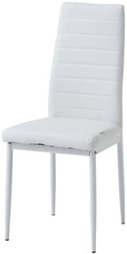 Кухненски стол Jake-Бял (6) парчета