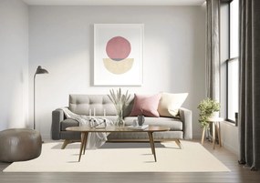 Килим Colore Colori Sweet 70-Diameter: 160 cm.-Ekrou