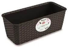 Stefanplast - Сандъче за цветя Natural Line 30 см - мока