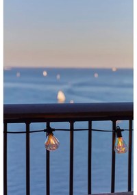 Удължител за светлинната верига с 10 броя крушки със соларен панел, дължина 300 cm Marcus – Sirius