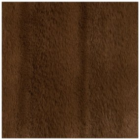 Кафяво одеяло от изкуствена кожа 130x180 cm Galena – House Nordic