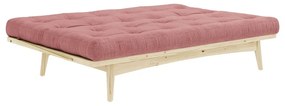 Розов разтегателен диван 190 cm Folk - Karup Design