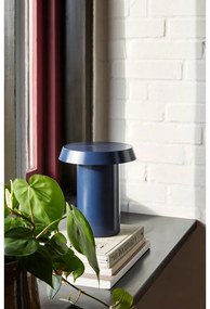 Синя метална настолна лампа Keen - Hübsch