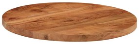 370047 vidaXL Плот за маса, Ø40x3,8 см, кръгъл, акациево дърво масив