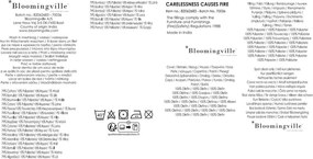 Декоративна възглавница от рециклиран памук 45x45 cm Eviaya – Bloomingville