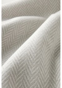 Светлосиво одеяло със съдържание на памук , 140 x 180 cm Skyline - Euromant