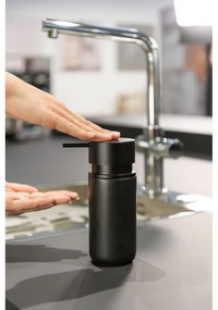 Черен керамичен дозатор за сапун Black Outdoor Kitchen Silo - Wenko