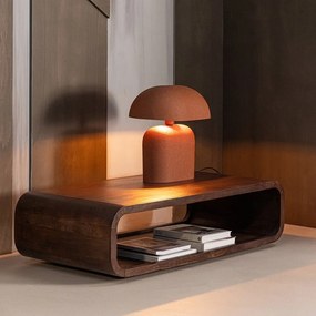 Масичка за кафе от масивно манго в тъмно естествен цвят 60x120 cm Kinu – WOOOD