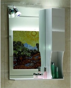 Огледален шкаф ICMC 1060 50/1050 50V "ВАЛЕНТИНО", 50x15x70см