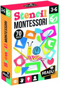 Headu - Разноцветни шаблони - Монтесори