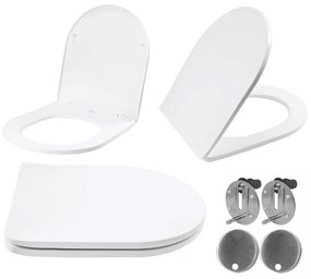 Седалка за тоалетна UF FLAT WHITE CARLO