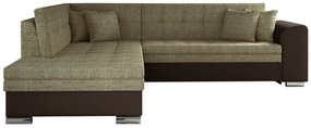 Ъглов разтегателен диван PIERTA, 260x78x207, berlin 03/soft 66,ляв