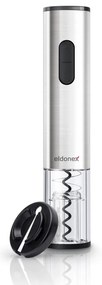 ELDONEX EWO-2200-SL - Електрическа отварачка за вино 4xAA матов хром