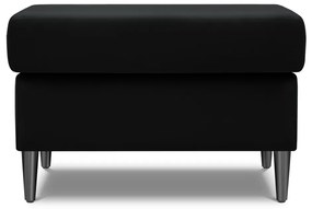 Черна кадифена табуретка Kyoto – Cosmopolitan Design