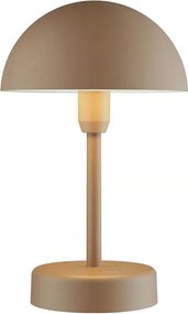 Nordlux - димируема презареждаема външна настолна лампа ELLEN LED/2,8W/3,7V IP44 кафява