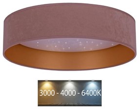 Brilagi - LED Лампа VELVET STAR LED/24W/230V Ø 40 cм  розова/златиста