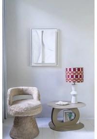 Бежова метална масичка за кафе 55x66 cm Tonda – Spinder Design