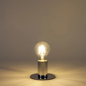 Комплект от 5 LED крушки E27 с филамент A60, сензор за здрач, 4W, 470lm, 2700K