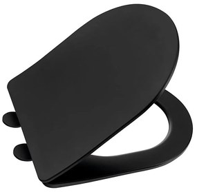 Sapho - Седалка за тоалетна SoftClose PACO черна