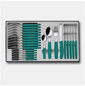 Victorinox - Комплект прибори SWISS CLASSIC 24 части тюркоазен