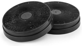 Klarstein Филтър с активен въглен за кухненски абсорбатор Резервна част 2 филтъра Ø 17,5 см