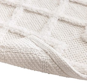 Кремав килим за баня 50x80 cm Otis – douceur d'intérieur