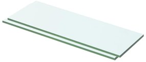 3051557 vidaXL Рафтове, 2 бр, панели прозрачно стъкло, 50x12 см
