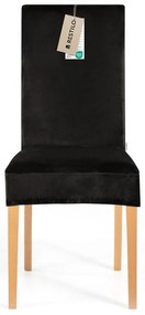 Черно ластично покривало за стол 48 cm Sento – Restilo