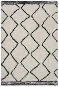 Бял килим 160x230 cm Riad Berber – Flair Rugs