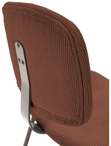 Трапезни столове в цвят бордо в комплект от 2 броя Arus - Marckeric