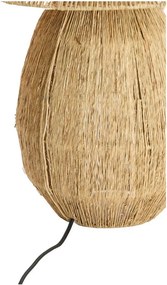 Настолна лампа в естествен цвят с абажур от юта (височина 55 cm) Maruva – Light &amp; Living