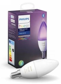 LED крушка с възможност за регулиране Philips Hue БЯЛ И ЦВЕТ E14 / 5.3W / 230V 2200K - 6500K